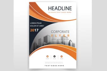 تراکت شرکتی تبلیغاتی لایه باز