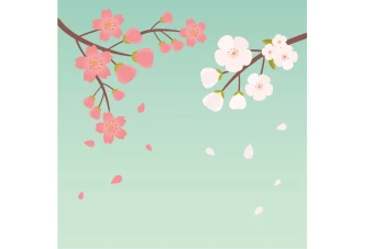 طرح کارت پستال و پست با موضوع بهار