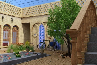 دانلود صحنه آماده خانه سنتی