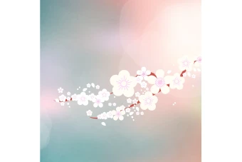 طرح کارت پستال و پست با موضوع بهار