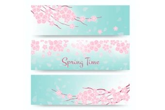 طرح کارت پستال و پست با موضوع بهار