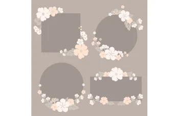 طرح کارت پستال و پست با موضوع بهار