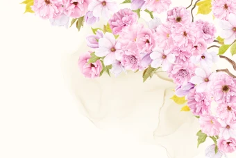 طرح کارت پستال و پست با موضوع بهار