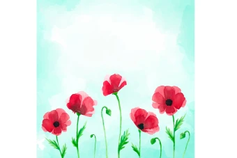 طرح کارت پستال و پست با موضوع بهار