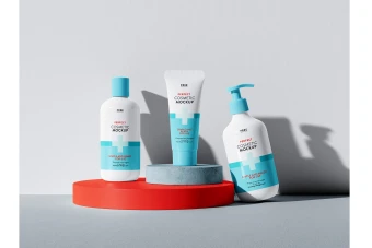 موکاپ لایه باز،موکاپ بسته بندی لوازم آرایشی بهداشتی