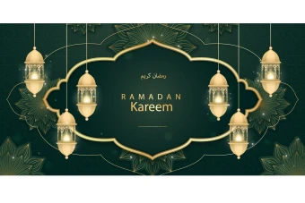 تصاویر گرافیکی زیبای ماه رمضان برای کارت پستال