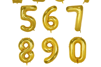 png اعداد بادکنکی 1 تا 9