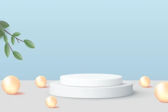 استیج و بنر برای معرفی و تبلیغ محصولات فروشگاهی