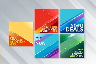 قالب آماده پست اینستاگرام