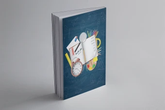 طرح جلد دفتر کارنمای جابر