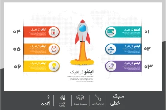 فایل لایه باز اینفوگرافیک