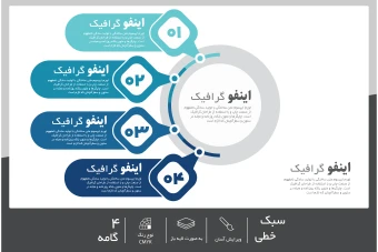 فایل لایه باز اینفوگرافیک