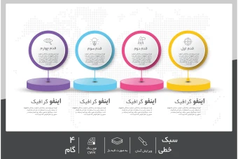 فایل لایه باز اینفوگرافیک
