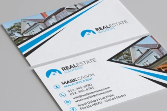 طرح لایه باز کارت ویزیت املاک