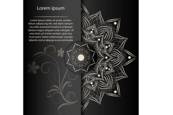 طرح های آماده وکتور ماندالا و اسلیمی