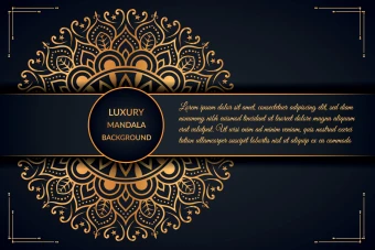 طرح های آماده وکتور ماندالا و اسلیمی