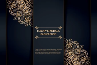 طرح های آماده وکتور ماندالا و اسلیمی