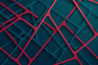 وکتور پس زمینه انتزاعی قرمز آبی