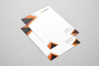 دانلود قالب آماده سربرگ شرکتی لایه باز قابل ویرایش