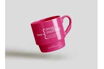 موکاپ طرح لیوان و فنجان