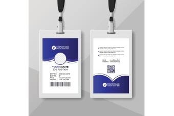 طرح کارت آویز گردنی، ای دی کارت و کارت شناسایی