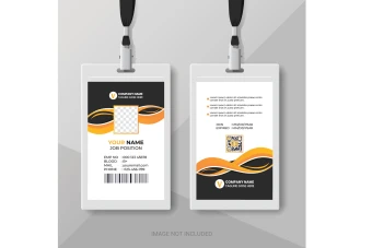 طرح کارت آویز گردنی، ای دی کارت و کارت شناسایی