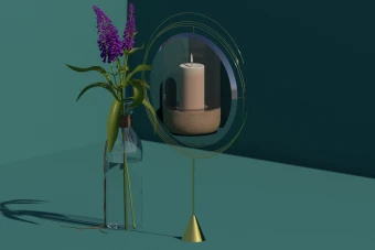 آبجکت آیینه برای تریدی مکس (3DSMax) و رویت (Revit)