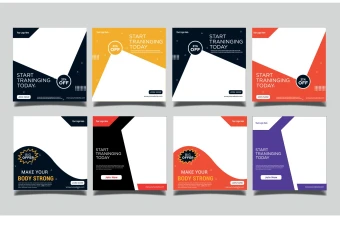 فایل لایه باز قالب پست اینستاگرام