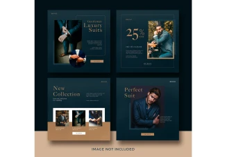 فایل لایه باز قالب پست و استوری اینستاگرام