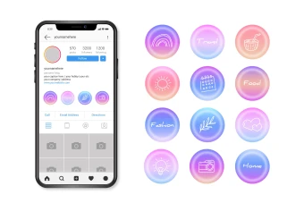 کاور هایلایت اینستاگرام