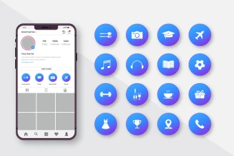 کاور هایلایت اینستاگرام