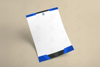 طرح لایه باز سربرگ شرکتی و اداری مدل 1006