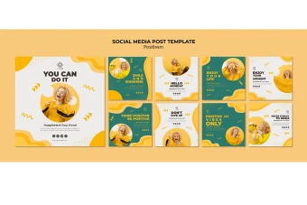 فایل لایه باز قالب پست اینستاگرام