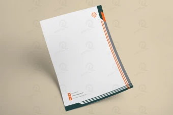 طرح لایه باز سربرگ شرکتی و اداری 1012