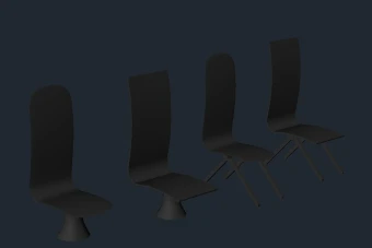 مبلمان اداری - 1 (فایل اتوکد)