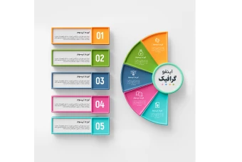 فایل لایه باز اینفوگرافیک