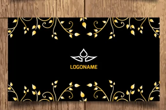 کارت ویزیت لایه باز سالن زیبایی