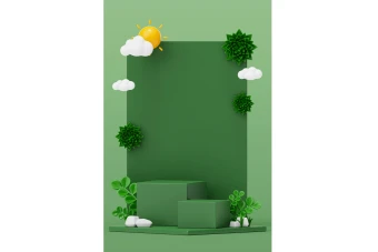 استیج و بنر برای معرفی و تبلیغ محصولات فروشگاهی