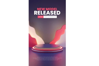 استیج و بنر برای معرفی و تبلیغ محصولات فروشگاهی