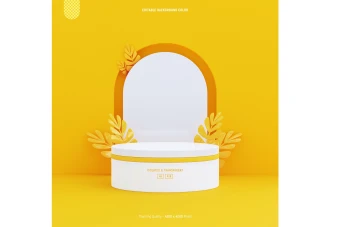 استیج و بنر برای معرفی و تبلیغ محصولات فروشگاهی