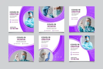 فایل لایه باز قالب پست و استوری اینستاگرام