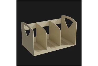 قفسه کتاب 046 مدل سه بعدی