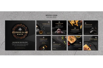 پست های آشپزی و هنری اینستاگرام