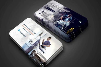 کارت ویزیت بدن سازی