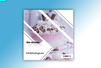 قالب پست اینستاگرام