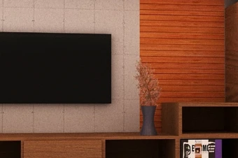 Tv wall