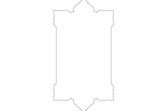 کادر اسلیمی لایه باز