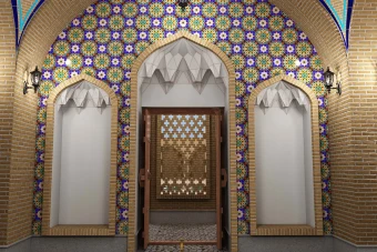 دانلود صحنه آماده سه بعدی بازار سنتی