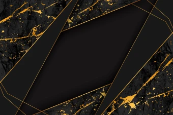 وکتور پس زمینه انتزاعی لاکچری طلایی