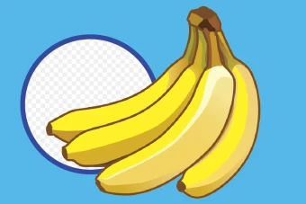 خرید و دانلود وکتور لایه باز موز